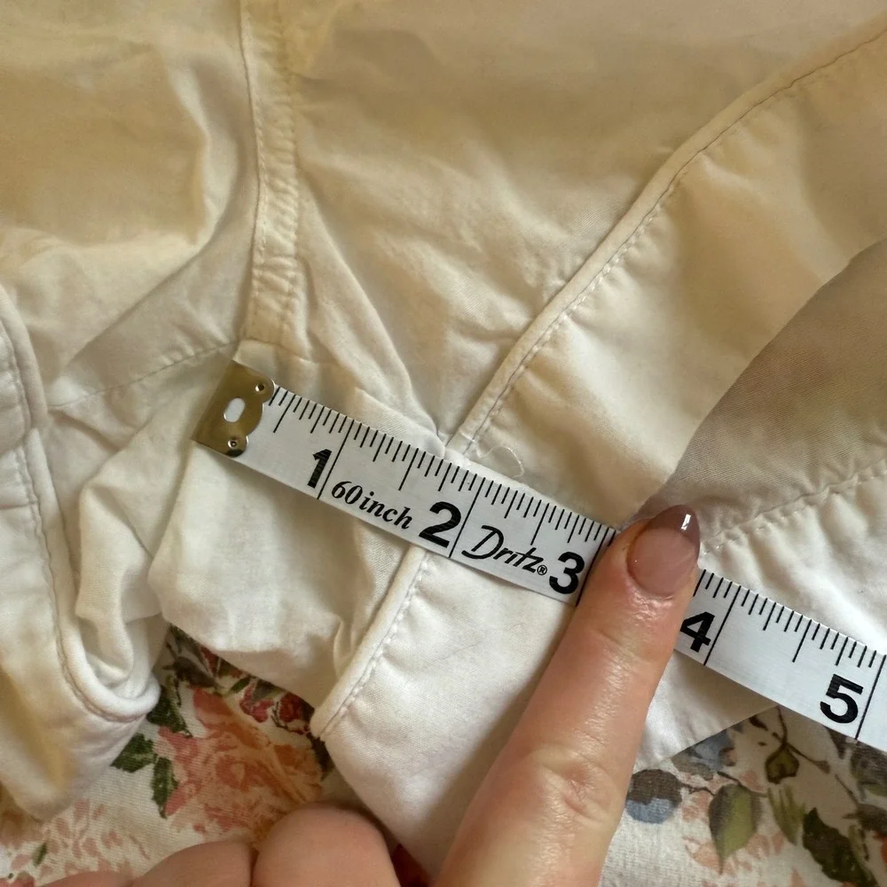 Victoria's Secret Womens White Cotton Sleep Shorts Size XS Drawstring‎ Summer